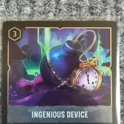 Disney Lorcana Whispers in the Well Ingenious Device Foil 201/204 Rare NM - Image 5