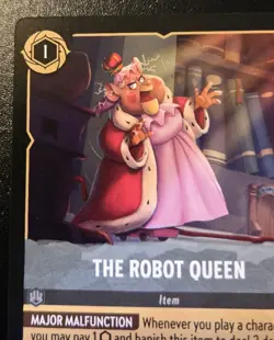 The Robot Queen 199/204 Uncommon Whispers In The Well Disney Lorcana TCG - Image 2