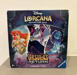 New! Disney Lorcana Trading Card Game Ursula’s Return Illumineer's Trove Box - Image 1