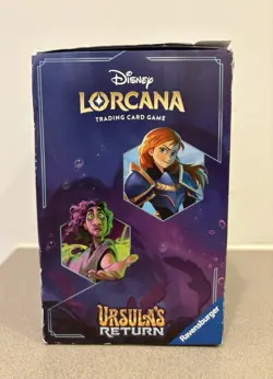 New! Disney Lorcana Trading Card Game Ursula’s Return Illumineer's Trove Box - Image 4