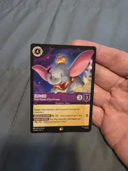 2025 Disney Lorcana Fabled 9 Dumbo - Ninth Wonder of the Universe #45 - Image 2
