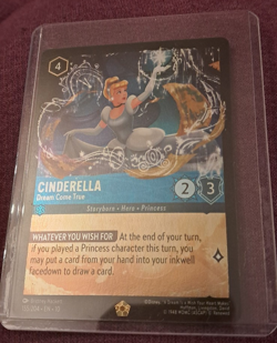 Disney Lorcana - Foil Card legendary- Cinderella dream come true - Whispers x1 - Image 2