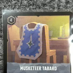 Disney Lorcana The First Chapter Musketeer Tabard 203/204 Foil Rare NM - Image 5