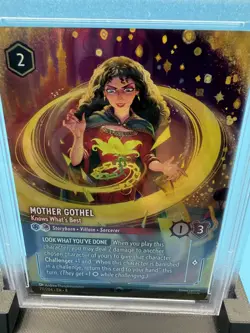 Disney Lorcana Mother Gothel Knows What's Best Enchanted 211/204 Reign of Jafar - Image 4