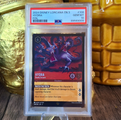 2024 DISNEY LORCANA EN 3 HYDRA FOIL - PSA - GEM MINT 10 - Image 1