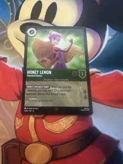 Disney Lorcana Honey Lemon Chemical Genius 11/P2 OP Promo Cold-Foil NM - Image 2