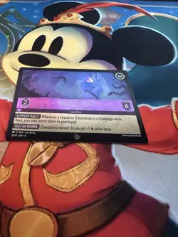 Ursula's Lair - Eye of the Storm 35/P1 Disney Lorcana Promo Card Cold Foil - Image 1