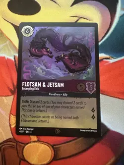 Flotsam & Jetsam - Entangling Eels - Disney Lorcana Promo Cards (DLPC) 40/P1 - Image 2