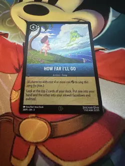 How Far I'll Go - Disney Lorcana Promo - 28/P1 - Cold Foil NM - Image 1
