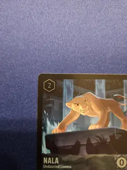 Disney Lorcana Fabled Nala Undaunted Lioness COLD FOIL 173/204 Rare Pack Fresh - Image 2