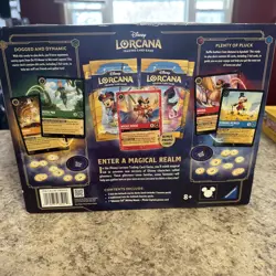 Disney Lorcana Costco Inklands Bundle Box Pirate Mickey Foil Promo - Image 2