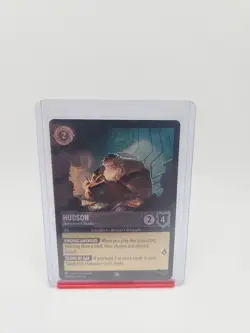 Disney Lorcana Whispers in the Well - Hudson Determined Reader 180/204 - FOIL - Image 1