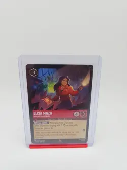 Disney Lorcana Whispers in the Well - Elisa Maza Intrepid Investigator 122/204 - Image 1
