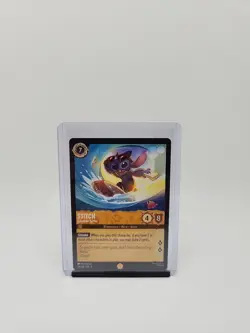 Disney Lorcana Fabled - Stitch Carefree Surfer 24/204 - Image 1