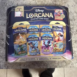 Disney Lorcana Costco Inklands Bundle Box Pirate Mickey Mouse Foil Promo New ! - Image 1