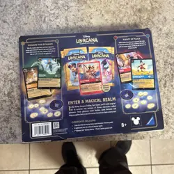 Disney Lorcana Costco Inklands Bundle Box Pirate Mickey Mouse Foil Promo New ! - Image 2