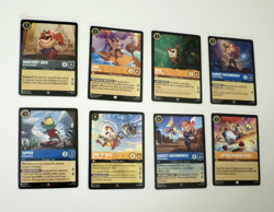 Disney Lorcana Theme - Chip 'n Dale Rescue Rangers Theme Lot of 8 cards - Image 1