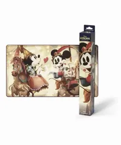 Disney Lorcana Parks Exclusive Mickey & Minnie Foil Playmat Sealed PRESALE - Image 1