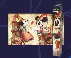 Disney Lorcana Parks Exclusive Mickey & Minnie Foil Playmat Sealed PRESALE - Image 2
