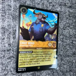 Disney Lorcana - Reign of Jafar - Chief Bogo Legendary Foil - 18/204 - NM/Mint - Image 3
