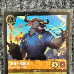Disney Lorcana - Reign of Jafar - Chief Bogo Legendary Foil - 18/204 - NM/Mint - Image 5