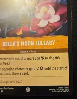 Della's Moon Lullaby 28/204 Common Whispers In The Well Disney Lorcana - Image 5