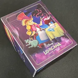 Disney Lorcana Trading Card Game Promo Deck Box Alice, Tea Alchemist - Image 1