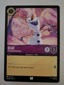 Disney Lorcana TCG - Fabled: Olaf (055/204) - Uncommon - Near Mint - Image 1