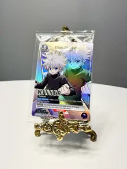 Union Arena Winner Card Hunter X Hunter Killua Zoldyck HTR-1-018 Foil English - Image 2