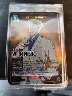 Kento Nanami Winner Foil - UEPR /JJK-1-053 NM - Union Arena Sealed X1 - Image 1