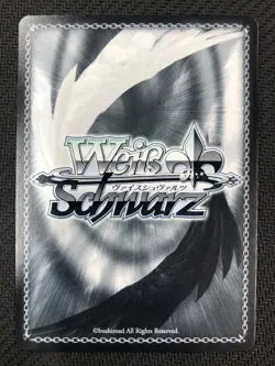 Signed Weiss Schwarz Alice Gear Aegis Expansion Card AGS/W108-062SP SP FOIL - Image 2