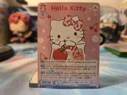 Weiss Schwarz Blau Sanrio card SRIO/01B-048 RR HELLO KITTY - Image 1