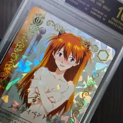 Asuka Langley Neon Genesis Evangelion Holo Slab Card SB51 - Image 3