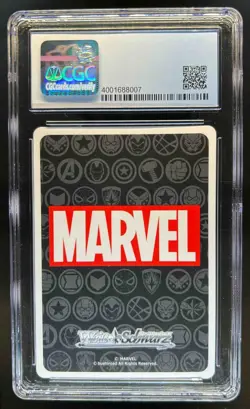 2021 Weiss Schwarz Japanese Iron Man Rare Marvel #MAR/S89-036 CGC 9.5 Gem Mint - Image 2