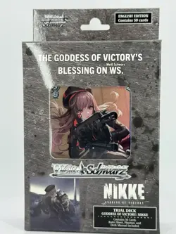 Weiss Schwarz English Nikke: Goddess of Victory Trial Deck - Sealed - Image 1