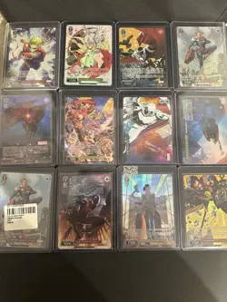 Weiss Schwarz Marvel Vol. 2 12 Card SR & MR Bundle MAR/S113 - Image 1