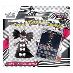 BUNDLE POKEMON SCHWARZE BLITZE & WEISSE FLAMMEN TECH STICKER KOLLEKTION DEUTSCH - Image 3