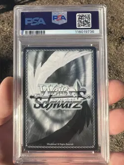 PSA 9 10 Kirito Sword Art Online Weiss Schwarz Card Signed By VA Bryce P. - Image 2
