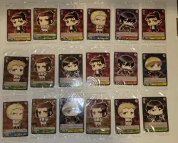 English Weiss - Attack on Titan: Final Season - 22 Rare+ Cards - 34 Box Toppers - Image 2