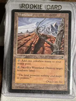 MTG Wasteland X2 Lightly Heavily Played & Lotus Petal Lot 3 Cards Magic - Image 4