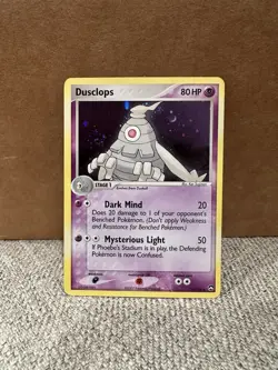 Dusclops 14/108 EX Power Keepers Rare Holo Pokemon Card LP - Image 1