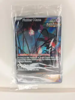 Black Star Promo Pokemon Card, (Sealed) Flutter Mane 097 Ultra Rare - Image 1