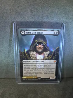 Valki, God of Lies / Tibalt, Cosmic Imposter (Borderless Non-Foil) MTG KHM #286 - Image 1