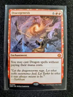 MTG Dracogenesis 0105 Tarkir: Dragonstorm NM - Image 1