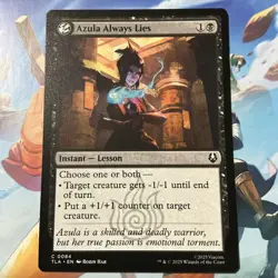Azula Always Lies - Avatar - NM - Common - Instant Lesson - MTG Regular NP - Image 1
