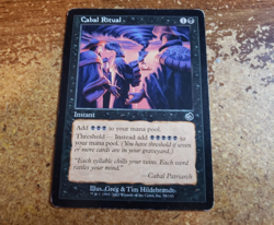 Cabal Ritual - Torment TOR - MTG Magic - Moderately Played - Image 1
