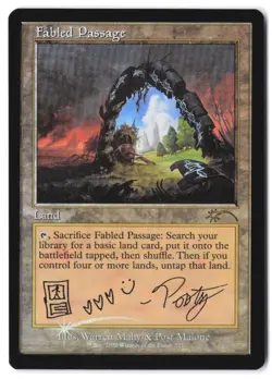 Fabled Passage (Post Malone) 727 SLD MTG NM Foil - Image 1