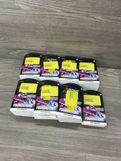 MTG Foundations Play Booster Pack Magic The Gathering X 74 Packs - Image 2