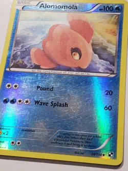 REVERSE HOLO Alomomola 38/114 LP / VLP - Black White Pokemon Card - sui Art - Image 2