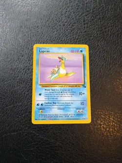 Lapras 25/62 Fossil Set Non-Holo Pokemon Card - Image 1